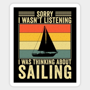 Funny Sailing Sailor Sailboat Sticker